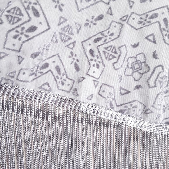 Hollister Burnout Boho Fringe Tank Top - Picture 4 of 8